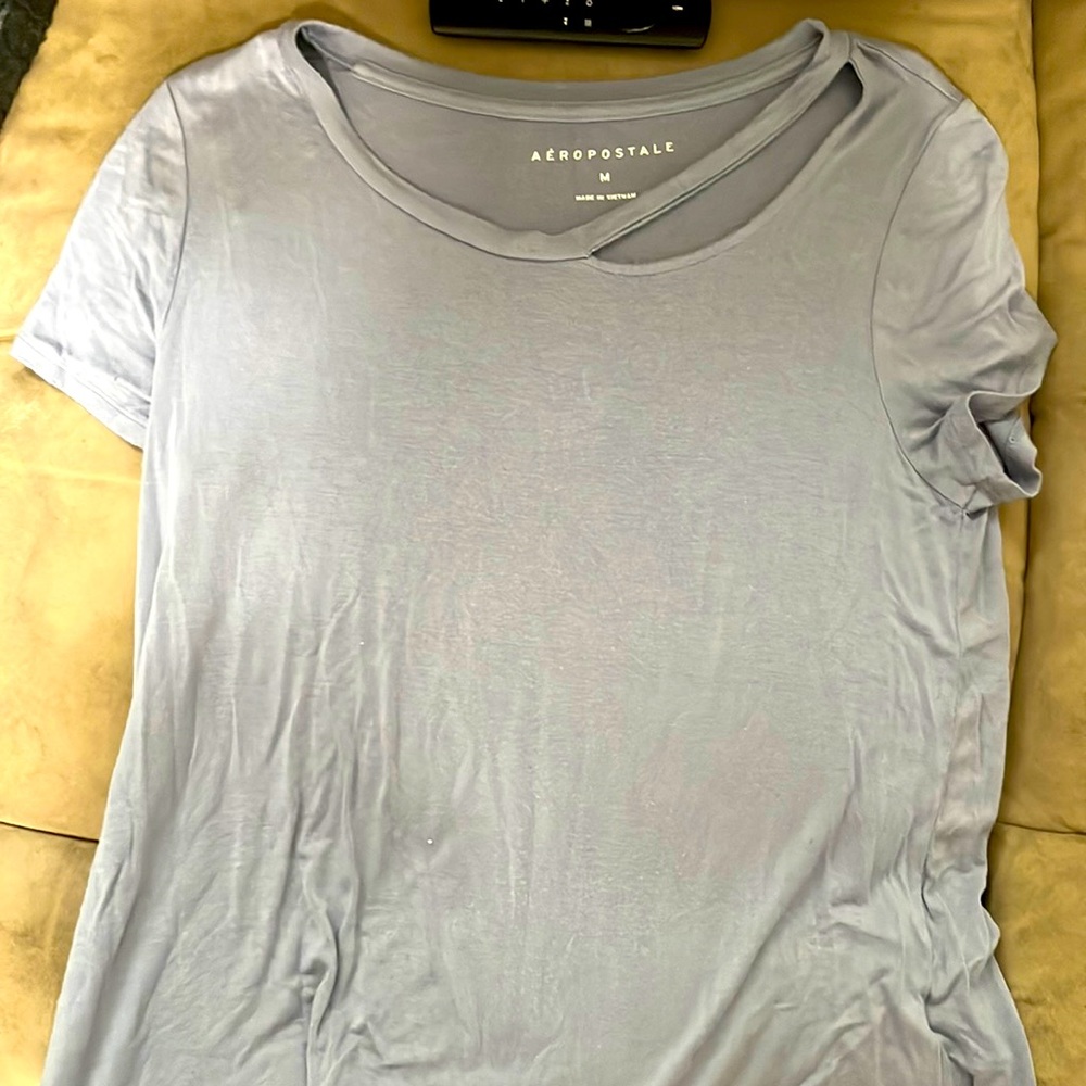 aeropostale blue/gray shirt perfect condition